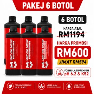 6 Botol Sawit King Booster